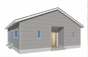 柳川市弥四郎町 第1 1号棟 建物完成イメージ